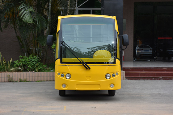 Battery Operated 4 Wheel Electric Shuttle Bus For Public Area Transportation
